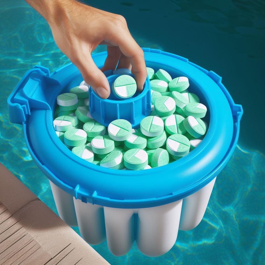 pool chlorine floater