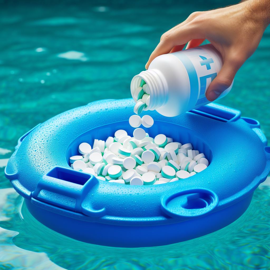 pool chlorine floater