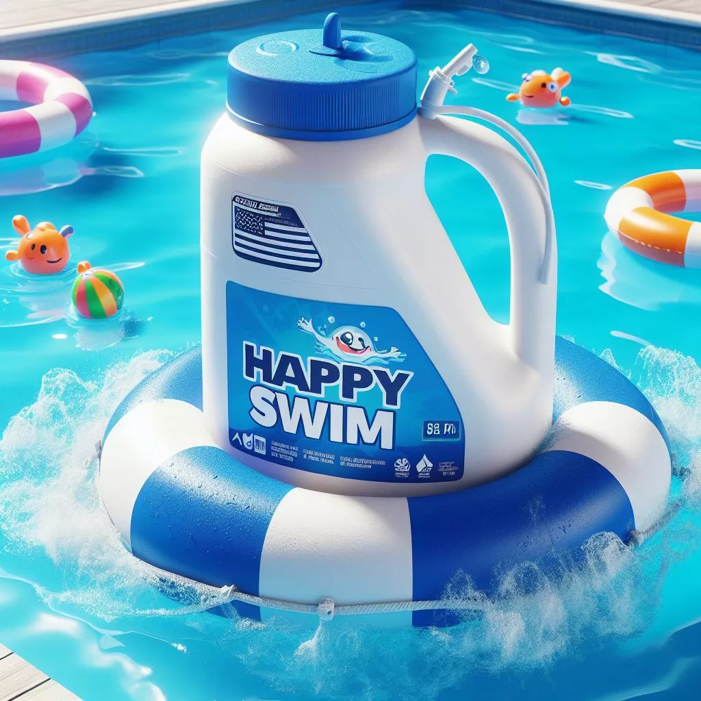 A floating chlorine dispenser