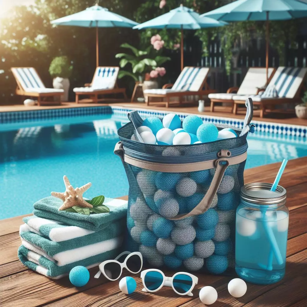 pool filtration balls