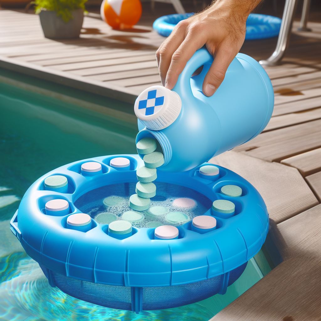 pool chlorine floater